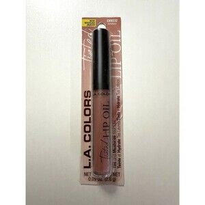 L.A. Colors Tinted Lip Oil Timeless Nude 0.09 oz NEW Glossy Lip Color